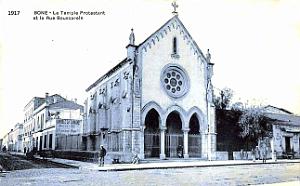 Bone - Le Temple Protestant en 1917